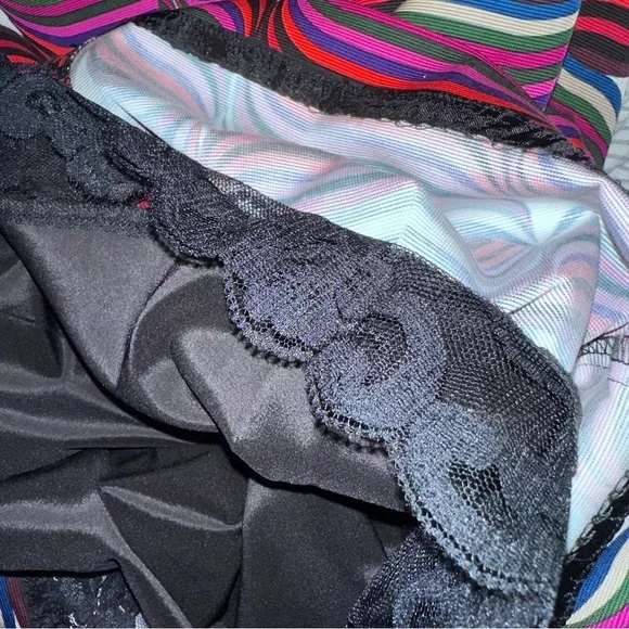 Trina Turk Swirly Art to Wear Dress Darling Bell Sleeve Y2K size 4 - Picture 8 of 12